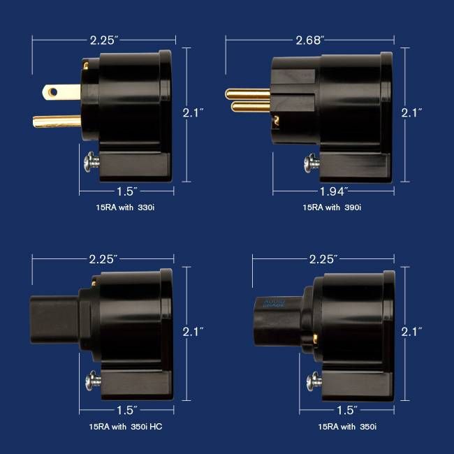 wymiary adapter kątowy iec schuko